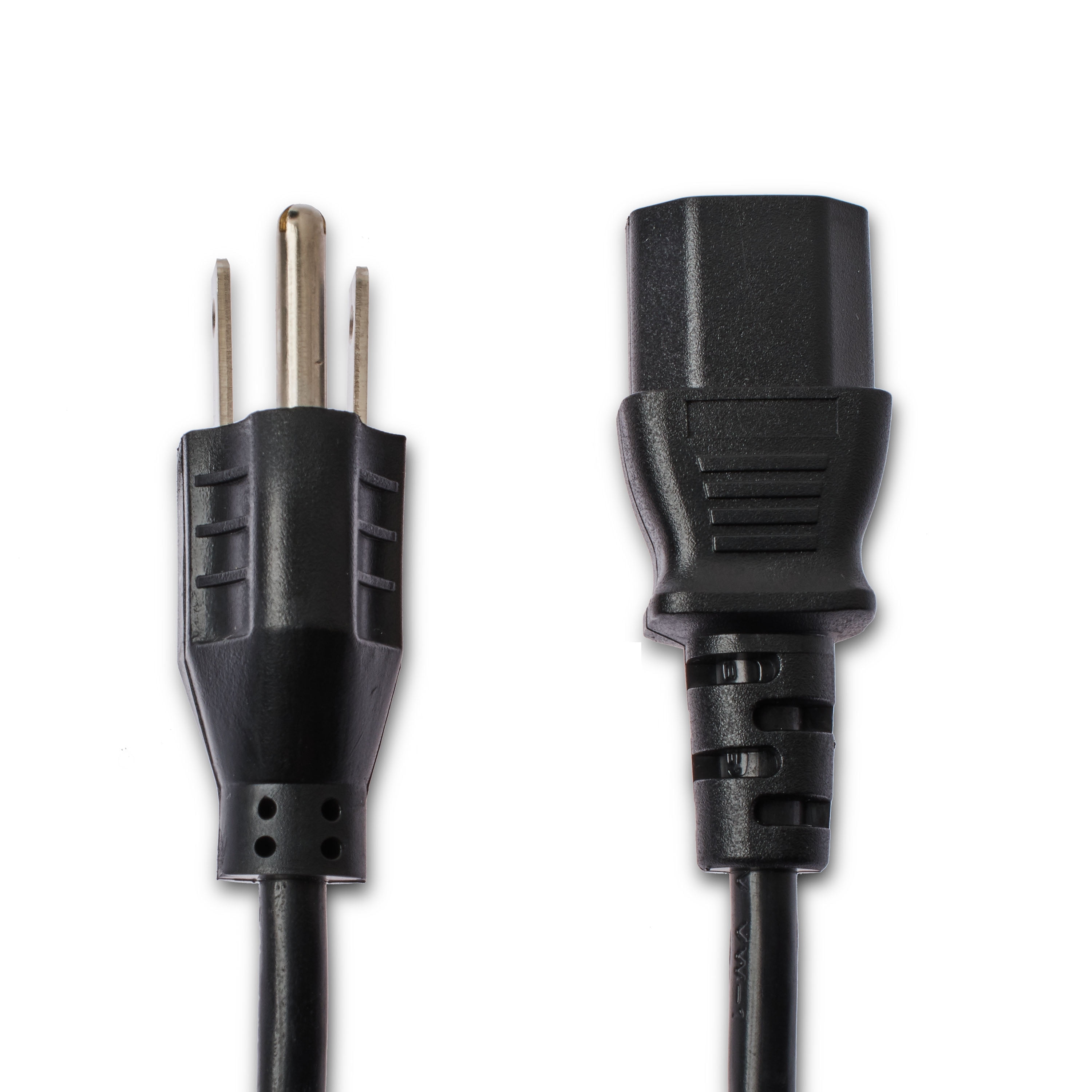 Câble d'Alimentation pour PC Portable de 2m, BS 1363 à C5 (Clover Leaf),  2,5A 250V, 18AWG, Câble de Remplacement pour PC Portable, Câble