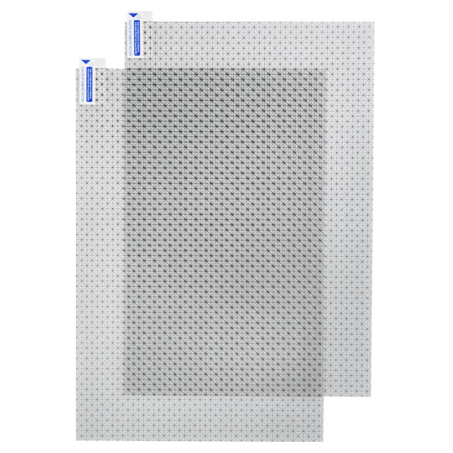 onn. Universal CutToFit Tablet Screen Protector, 2 Pack