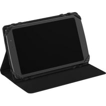onn. Universal Tablet Folio Case for Most 7"- 8" Tablets - Black