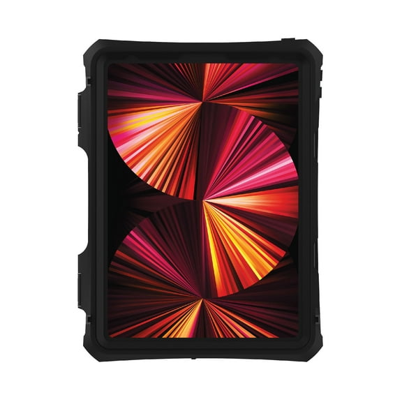 onn. Waterproof Tablet Case for iPad Pro 11" (3rd, 4th generation) - Black/Clear