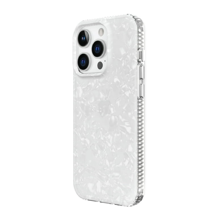 onn. White Pearl Phone Case for iPhone 14 Pro - Walmart.com