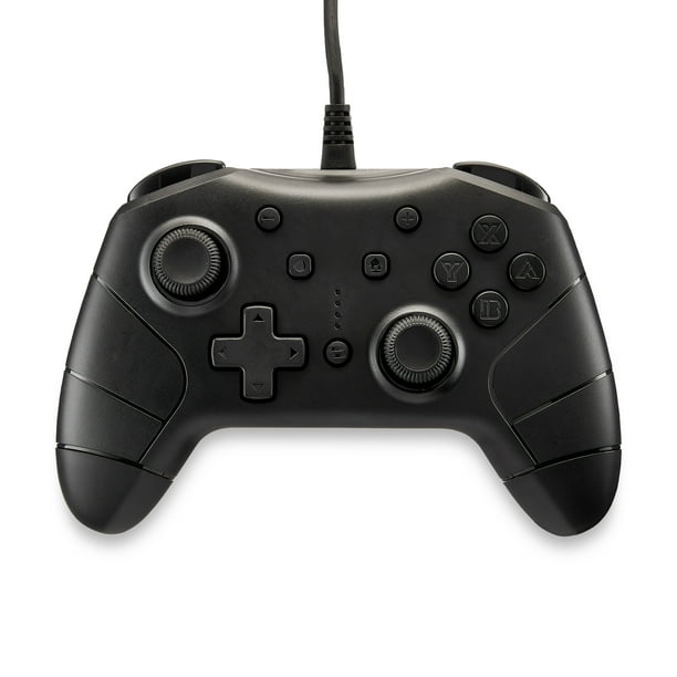 【楽ギフ_包装】 onn. Wired Controller for Nintendo Switch - Black - Walmart Nintendo Switch