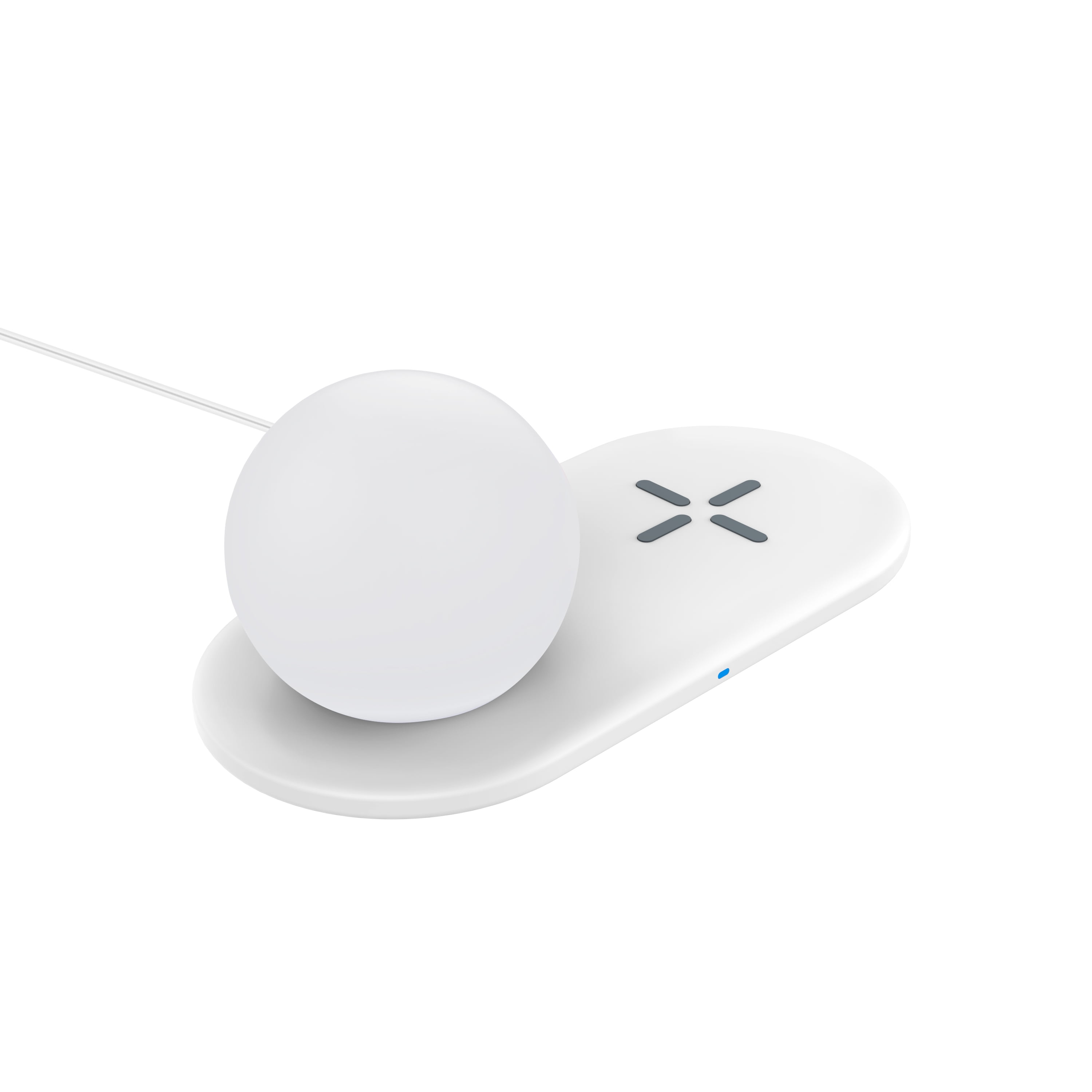 Onn wireless charging bubble lamp deals