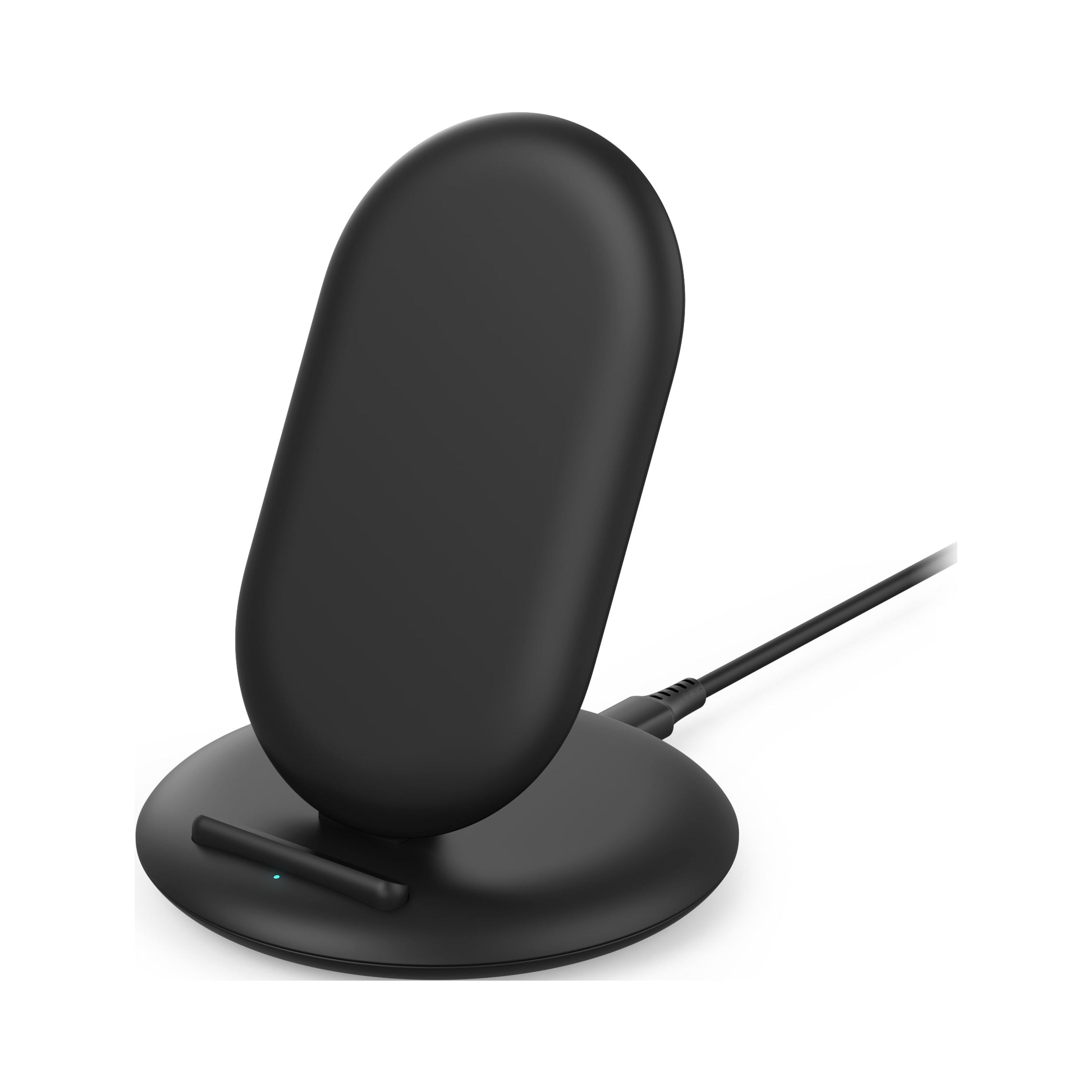onn. Wireless Charging Stand for Apple & Samsung Smart Phones, Black