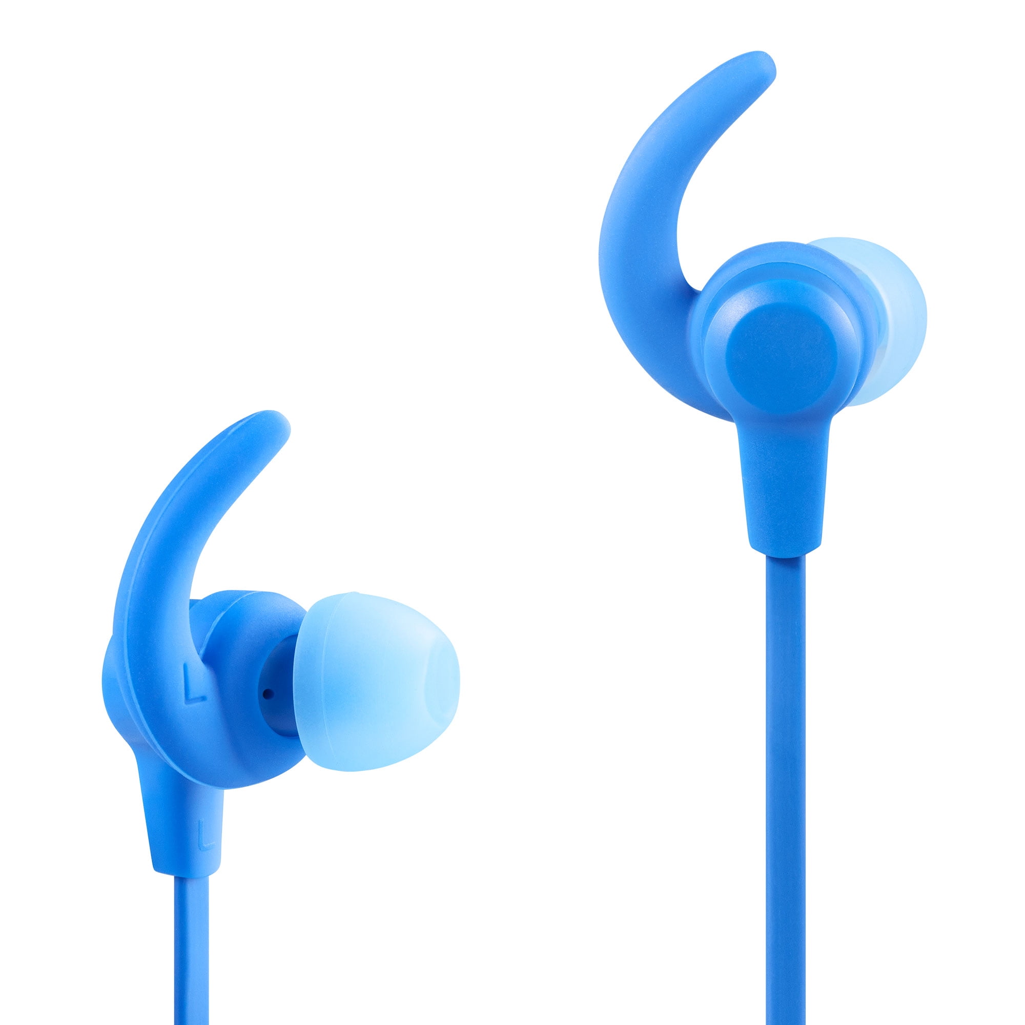 New Wireless Earphones-7 Hours Playtime, Blue - Main Image