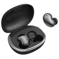 thumbnail interactive-video image 1 of New - onn. Wireless Earphones with Adaptive Noise Cancellation & Charging Case, Black, 1 of 8