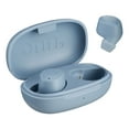 thumbnail image 1 of onn. Wireless In-Ear Bluetooth Earphones with Charging Case, Blue Silver, 1 of 7
