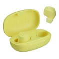 thumbnail image 1 of onn. Wireless In-Ear Bluetooth Earphones with Charging Case, Yellow, 1 of 7