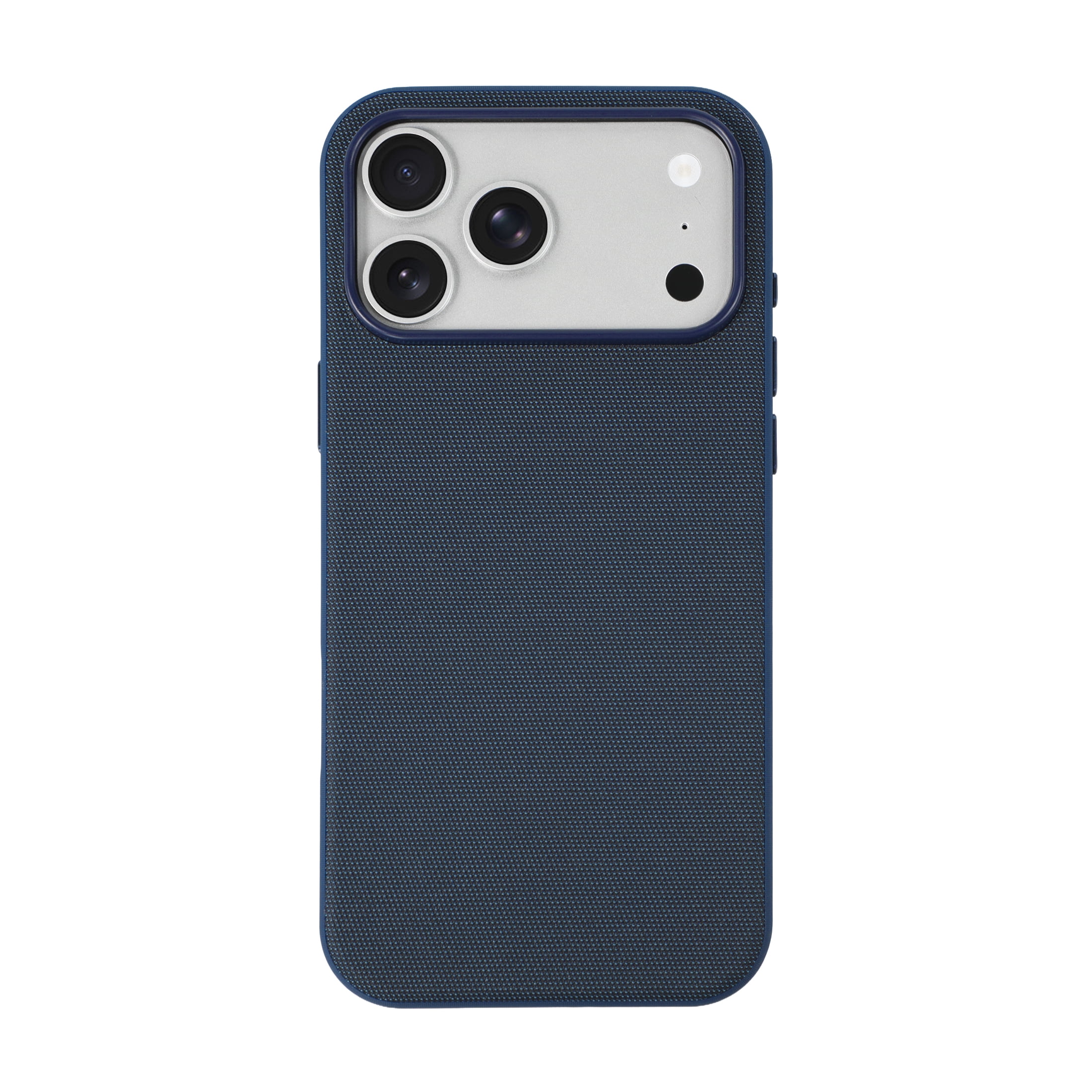 onn Woven Tech Case for Apple iPhone 18 Pro Max and iPhone 17 Pro Max, Navy