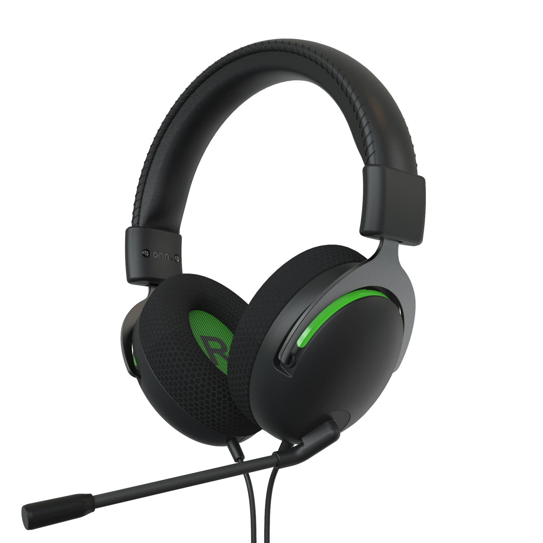 onn. XBOX Wired Video Gaming Headset with 3.5mm Connector, FliptoMute