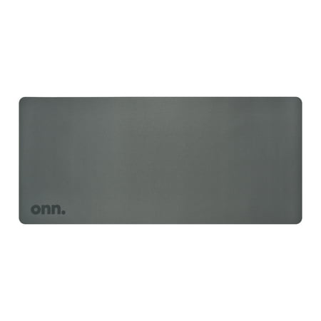 onn. XL Desktop Mouse Mat, Gray, 35" x 16"