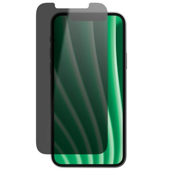 onn Privacy Glass Screen Protector for iPhone 12/12 Pro, Made with Durable Glass by Corning for Ultimate Protection, Includes Easy Application Tray