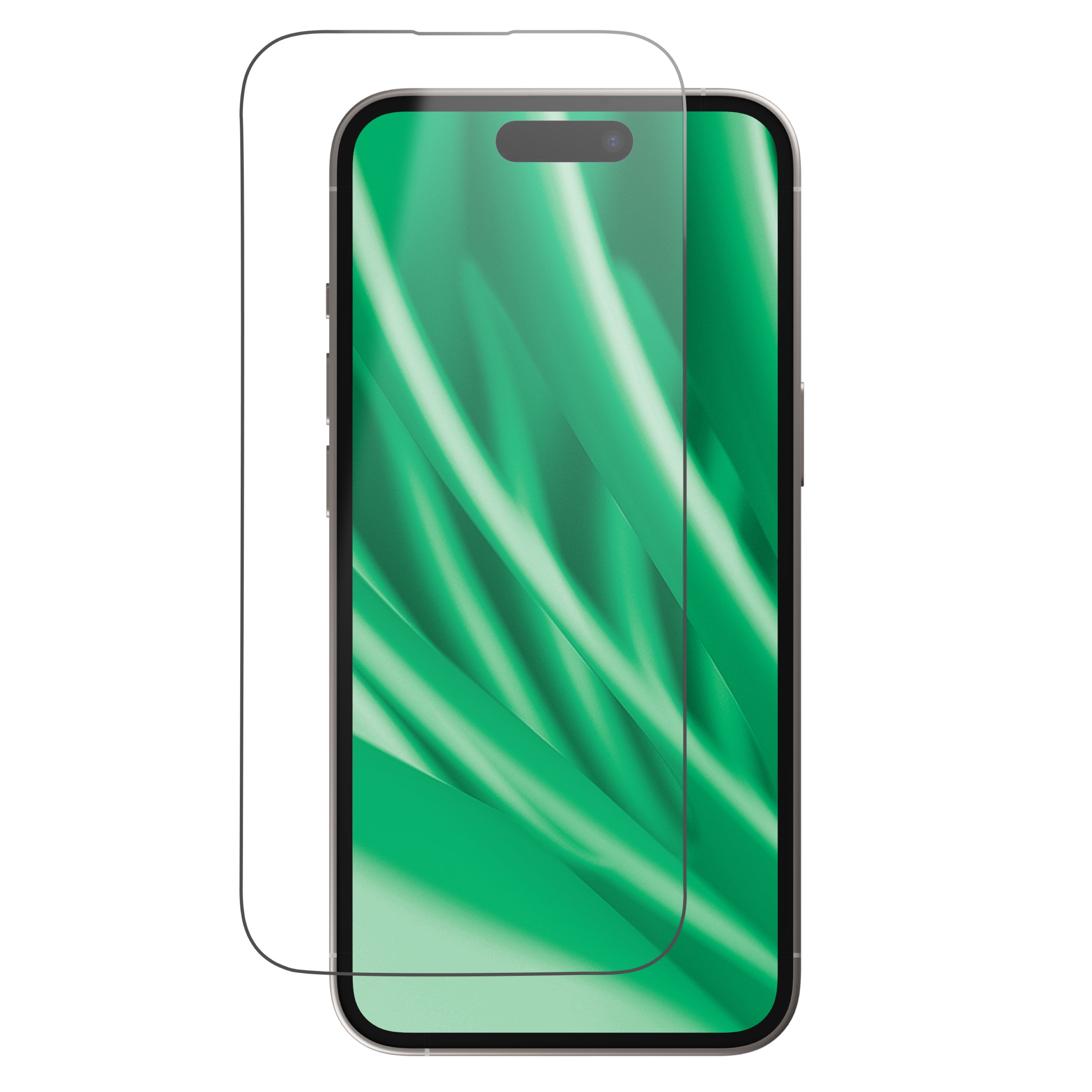 onn Corning Glass Screen Protector for iPhone 14 Pro Max, Made with Durable Glass by Corning for Ultimate Protection, Includes Easy Application Tray