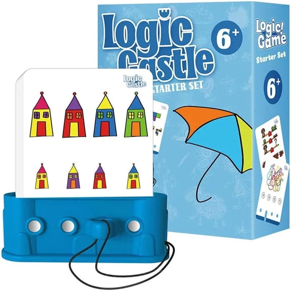 ontessori Logic Castle Game Matching Cards(Hard Mode)