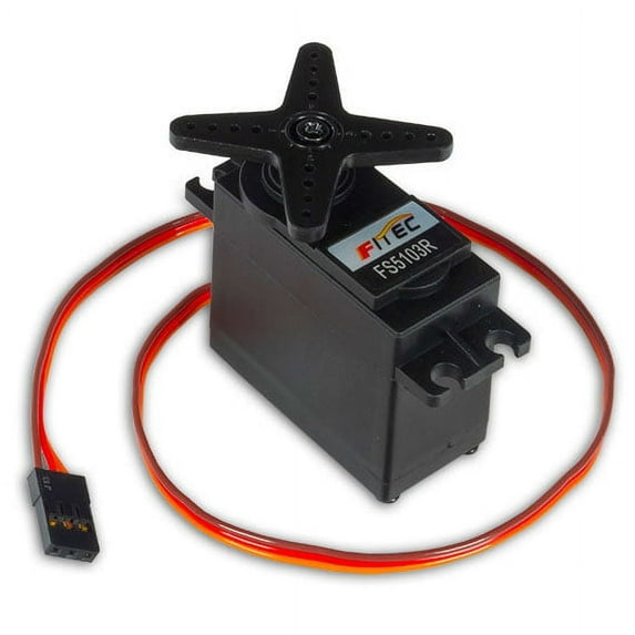 Continuous Rotation 36g Servo Motor, Speed @4.8V: 0.18 sec/60° (FS5103R ...