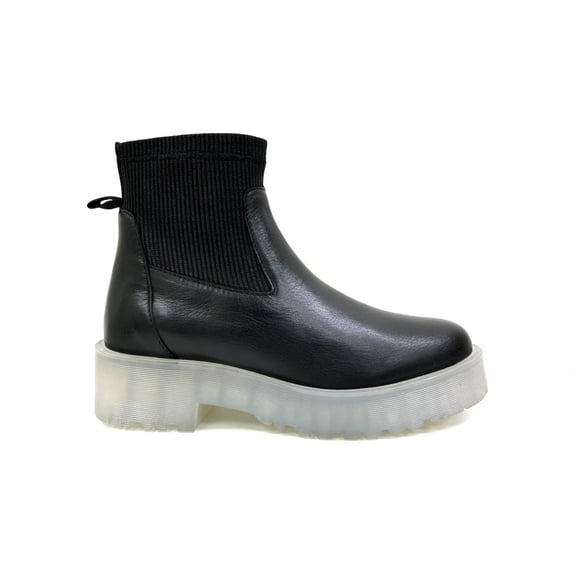 Olivia Clear Platform Chelsea