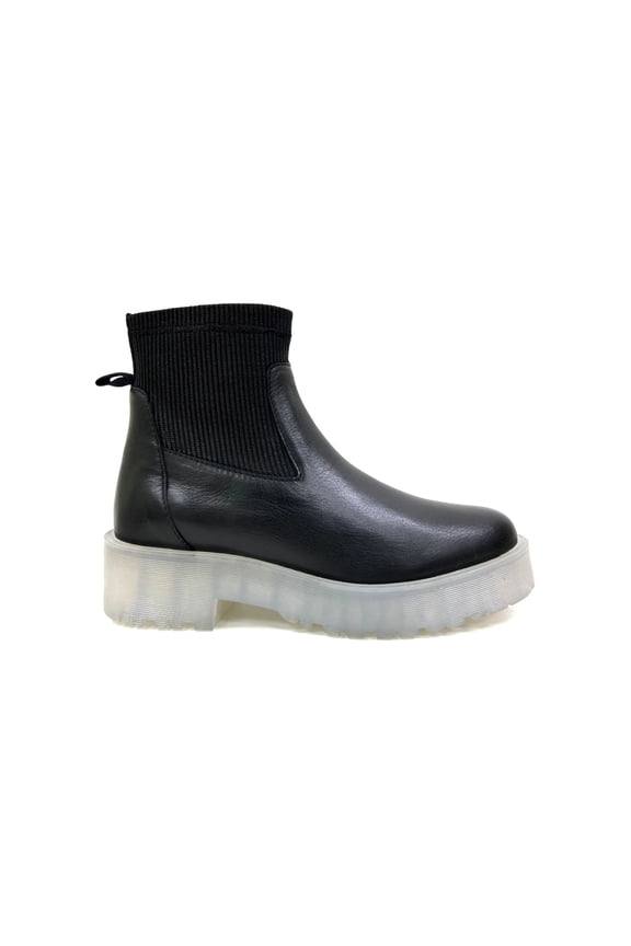 Olivia Clear Platform Chelsea