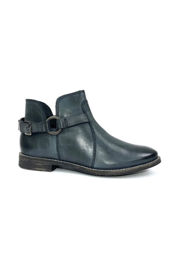 Emily Black Bootie Loafer