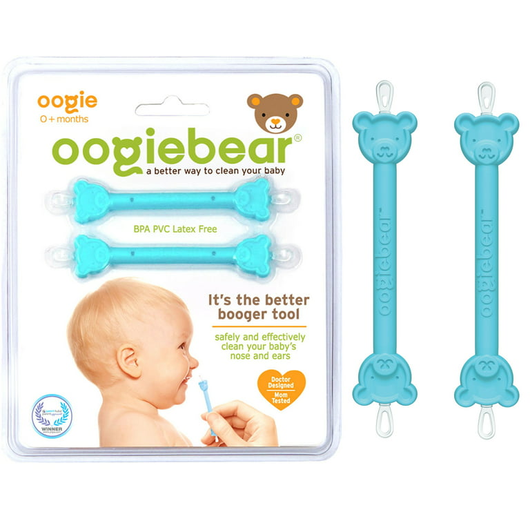 oogiebear - The Safe Baby Nasal Booger and Ear Cleaner - Baby Shower  Registry Essential, Easy Baby Nose Cleaner Gadget for Infants and Toddlers