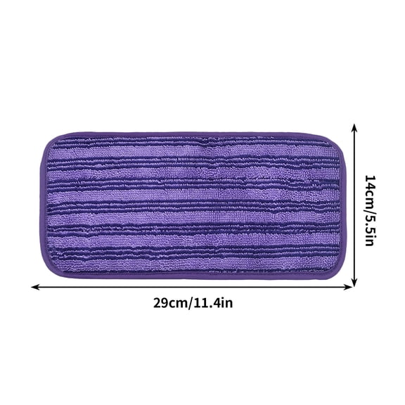 opcsmd Reusable Mop Pads Microfiber Spray Mop Replacement Heads for Wet/Dry Mops Compatible with Floor Care System (3 Pack)
