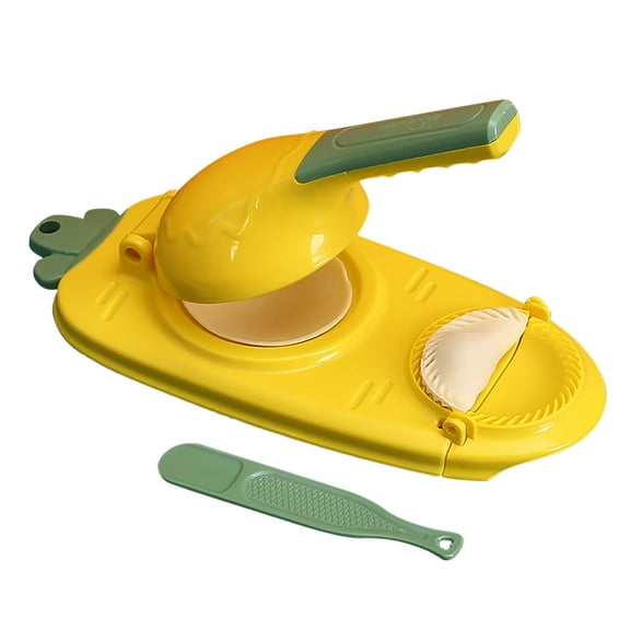 openpig 2 In 1 Dumpling Maker Press Kitchen Empanada Maker Press Mold Manual Pastry Dumpling Wrapper Machine for Chinese Food, Empanada, Ravioli, Pierogi, Hand Pie