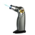 thumbnail image 1 of openpig Butane Torch, Kitchen Torch Cooking Torch with Safety Lock & Adjustable Flame for Cooking, BBQ, Baking, Brulee, Creme (Butane Not Included) Gray, 1 of 4