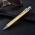 thumbnail image 1 of openpig Butane Torch Lighter - Ballpoint Pen Lighter, Windproof Torch, Green Flame Cool Lighter for Candle Camping BBQ Kitchen, Mens Gifts (Without Gas) (Gold), 1 of 4