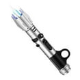 thumbnail image 1 of openpig Butane Torch Lighter, Cooking Torch Refillable Windproof Firelighter Bright Fire Lighter, Flame Adjustable Jet Flame for BBQ (Gas Not Included) Silver, 1 of 8
