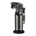thumbnail image 1 of openpig Butane Torch Lighter, Kitchen Torch, Refillable Cooking Torch Gun, Torch Lighter, Blow Torch for Cooking, Welding, Mini Torch Soldering Torch, Butane is Not Included, Black, 1 of 7