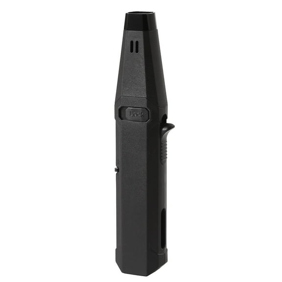 openpig Butane Torch Lighter One-Hand Operation Lighter Adjustable Jet Flame with safety lock Kitchen Cooking Torch (Butane Gas Not Included) (Black)