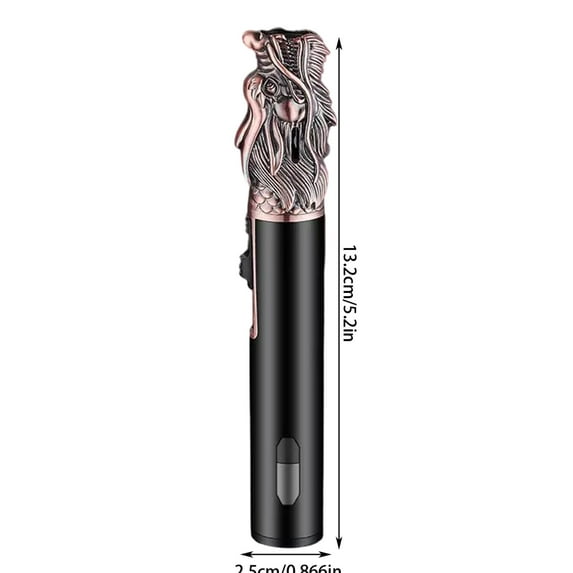 openpig Butane Torch Lighter, Refillable Pen Lighter Pencil Torch Lighter Adjustable Jet Flame Butane Lighter for Grill BBQ Candle Camping (Gas Not Included) Red
