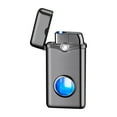 thumbnail image 1 of openpig Butane Torch Lighter, Torch Lighter, Refillable with Fuel Level Window Adjustable Windproof Torch Lighters for Kitchen,BBQ,Men,Gifts (Gas not Included) A, 1 of 3