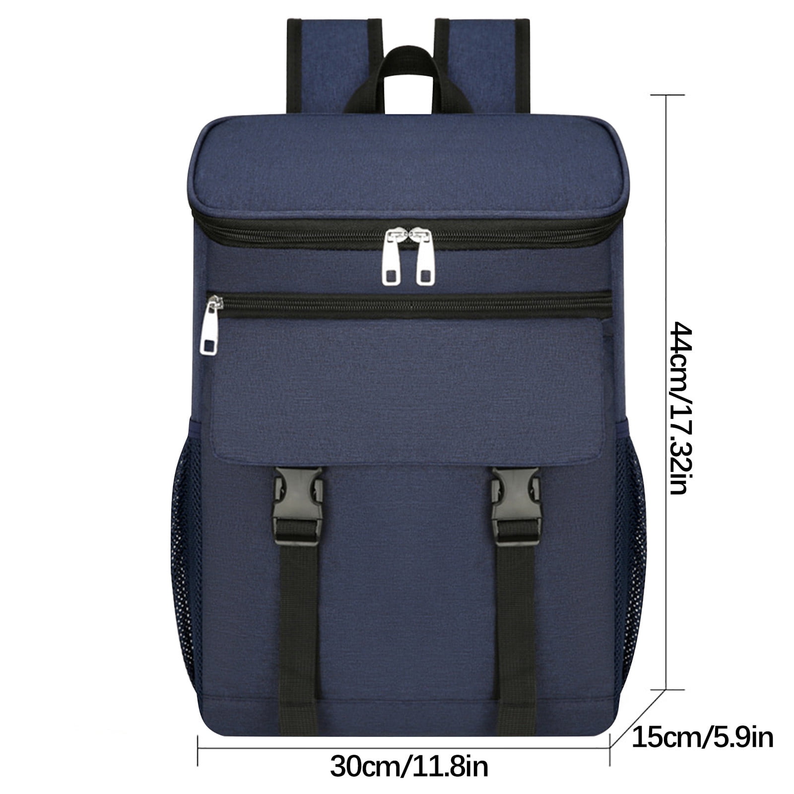 openpig Camping Cooler Backpack, Backpack Cooler, Insulated Lunch Backpack for Men & Women, Portable Leak Proof Cooler Bag for Work Office Picnic Beach Hiking Camping Travel, Blue
