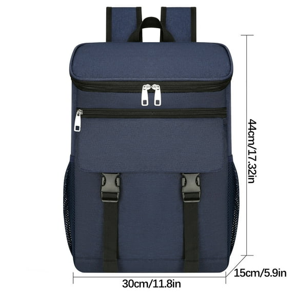 openpig Camping Cooler Backpack, Backpack Cooler, Insulated Lunch Backpack for Men & Women, Portable Leak Proof Cooler Bag for Work Office Picnic Beach Hiking Camping Travel, Blue