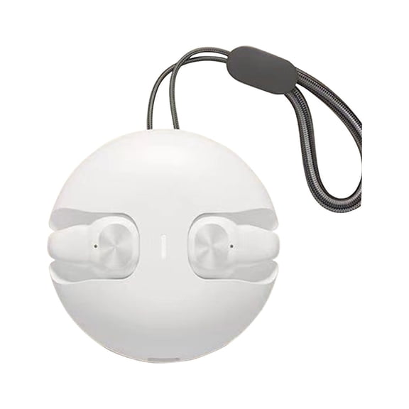 openpig Clip-On Earbuds, Open-Ear Wireless Bluetooth, Open Earbuds, Wireless Bluetooth Clip-on Cuff Design, Open-Ear Audio, for Sports Running, Workout (White)