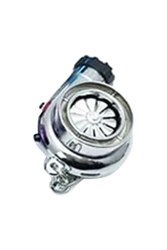 Electric Lighter, Rechargeable Electric Electronic Turbo Keychain, Turbo Turbocharger Keychain Key Chain Ring Keyring Keyfob B