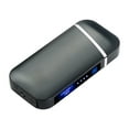 thumbnail image 1 of openpig Electric Windproof Lighter - Pulsed Plasma-Flame Arc USB Rechargeable with Battery Indicator (Gray), 1 of 5