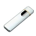 thumbnail image 1 of openpig Electronic USB Rechargeable Lighter - Smart Mini Touch Ignition Windproof Flameless Plasma Lighter for Men Father Gifts (Silver), 1 of 5