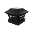 thumbnail image 1 of openpig Fence Post Solar Lights, Solar Post Cap Lights Outdoor LED Lighting Deck Fence With Two Light Modes Warm White/Bright White Suitable for Wooden Posts, Black, 1 of 9