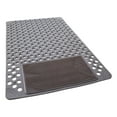 thumbnail image 1 of openpig Foot Scrubber Shower Mat with Drain Holes, Shower Mat Foot Scrubber, Non-slip Bath Mat for Tub, Shower Floor Bath Tub Mat, No Odor, Heavy Mat(Gray, 40x70cm), 1 of 6