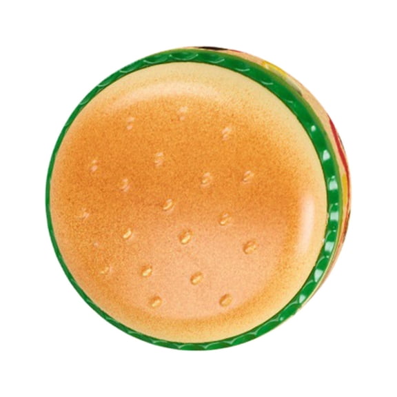 openpig Hamburger Lighter, Butane Soft Flame, Creative and Fun Lighter, Cool and Windproof, Suitable for Parties, Candles, Kitchens, Barbecues, Camping (Sold Without Gas)