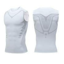 openpig Ionic Shaping Vest, Guys Men's Chest Gynecomastia Compression Top To Build A Perfect Body