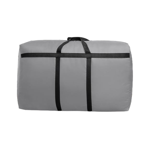 openpig Large Moving Bags, Storage Bags with Zippers, Comforter Storage Bag, Space Saver Organizers for Closet, Blanket, Pillow, Quilt, Bedding, Clothes (Grey)