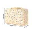 thumbnail image 1 of openpig Large Storage Bags for Blankets, Comforters, Bedding, Clothes, Pillows, Sheets - Closet Organizers and Storage with Handles, Foldable & Breathable (A), 1 of 3