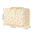 thumbnail image 1 of openpig Large Storage Bags for Blankets, Comforters, Bedding, Clothes, Pillows, Sheets - Closet Organizers and Storage with Handles, Foldable & Breathable (D), 1 of 3