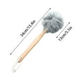 thumbnail image 1 of openpig Loofah with Handle, Loofah on a Stick, Shower Sponge with Handle, Bath Brush, Shower Brush for Body, Back Scrubber for Shower, Soft Mesh Luffa for Men and Women(Gray), 1 of 2
