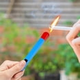 thumbnail image 1 of openpig Match Stick Shaped Multipurpose Butane Lighter (2 Pack) Blue, 1 of 4