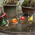 thumbnail image 1 of openpig Mini Colorful Snail Garden Ornaments Micro Courtyard Landscaping Decoration Gardening, 1 of 9