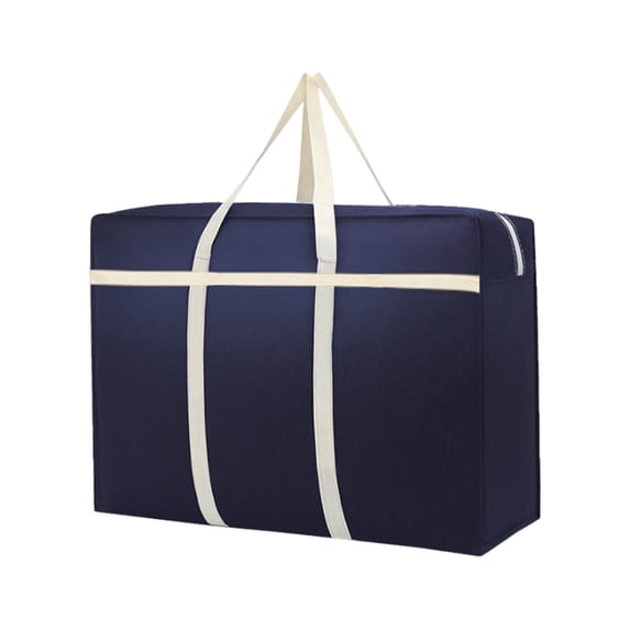 openpig Oversized Moving Bags with Reinforced Handles, Heavy-Duty Storage Tote for Clothes, Moving Supplies (Navy)