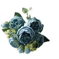 thumbnail image 1 of openpig Peonies Artificial Flowers, Artificial Peony Silk Flowers Fake Flowers Vintage Wedding Home Decoration, Fake Bouquet Faux Floral Arrangements Dining Table Centerpieces, 1 of 4
